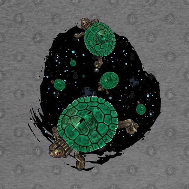 Space turtles by Frajtgorski